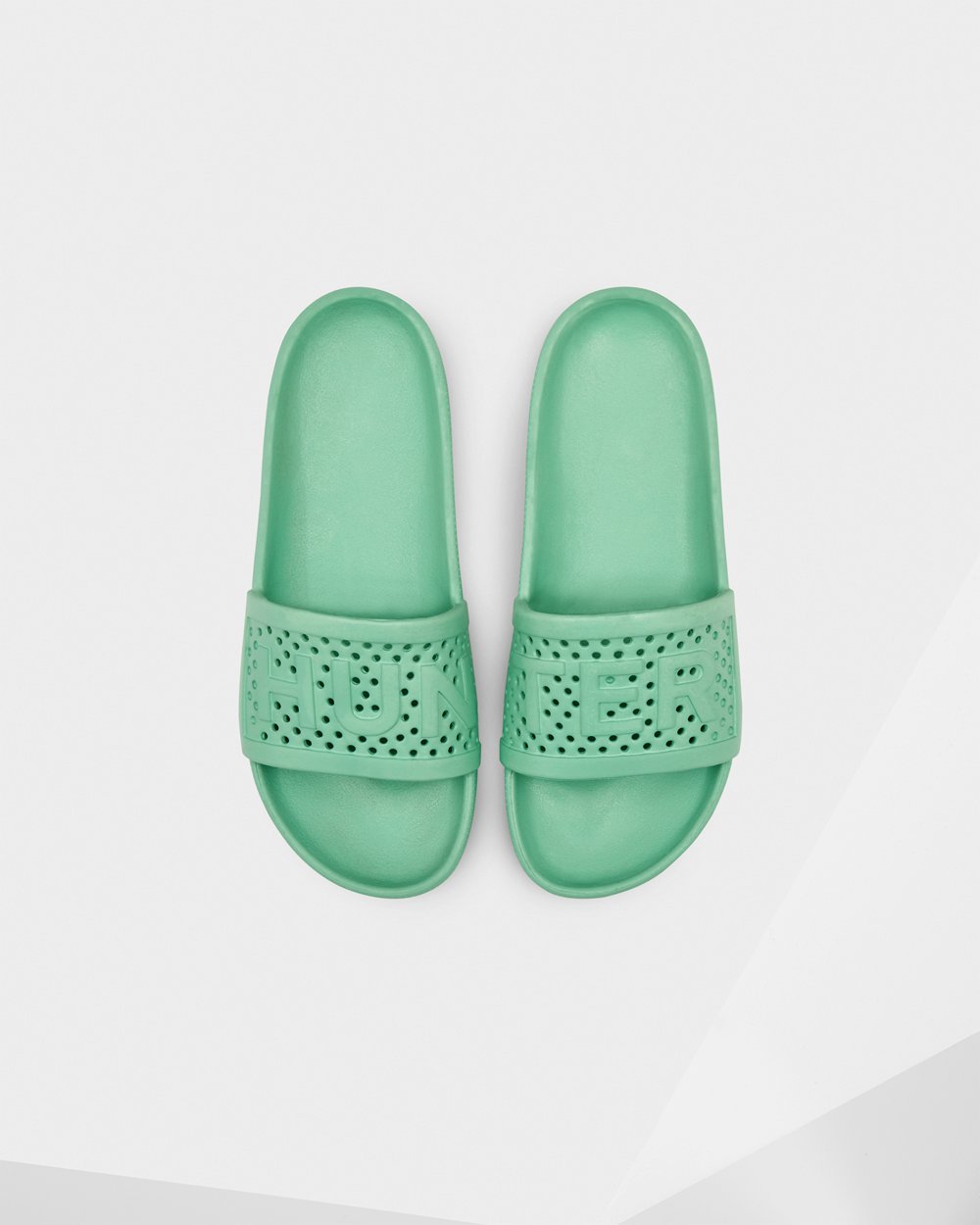 Hunter Mujer Original Lightweight Moulded - Chanclas Verde - 821-FBGTLQ